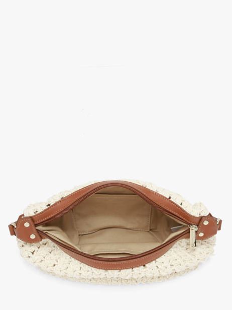 Cross Body Tas Tresse Coton Lancaster Beige tresse coton 68 ander zicht 4